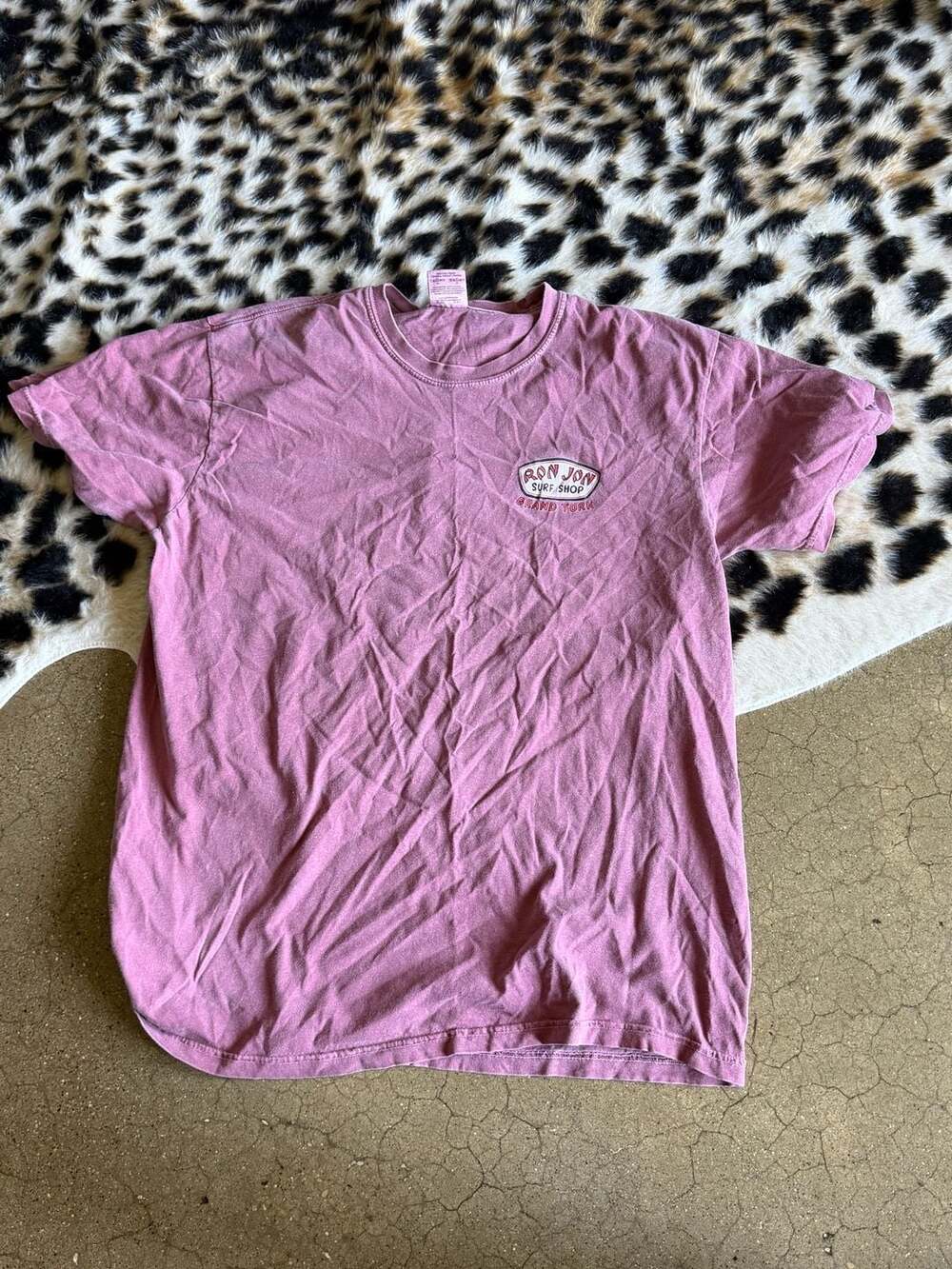 Comfort Colors Ron Jon Surf Shop Grand Turk T-Shirt Size XL Mauve